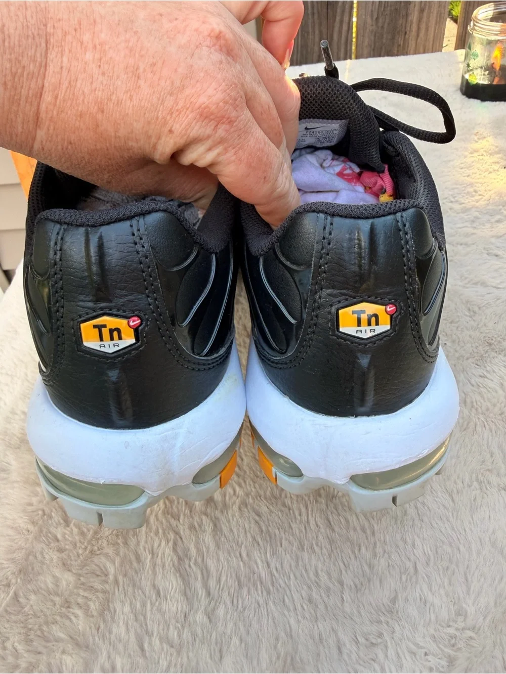 Nike Air Max Plus Golf 'Black Leather' Size 12